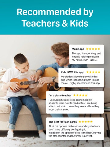 Learn Music Notes Piano iPad screenshot