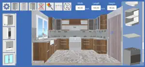 Kitchen Editor 3D screenshot #1 for iPhone