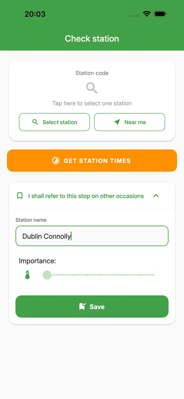 Screenshot #3 pour Realtime Irish Railways