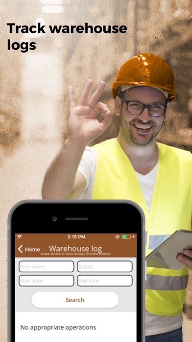 Screenshot 4 of Warehouse Inventory & Shipment App
