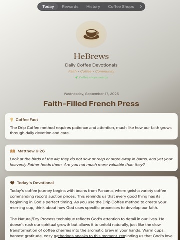 HeBrews App iPad screenshot