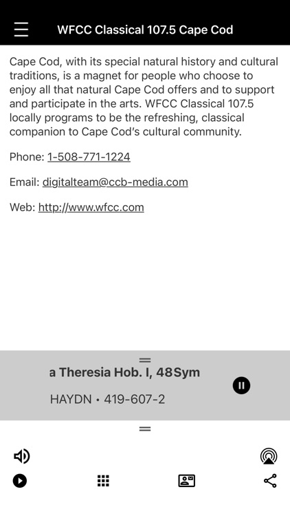 Cape Classical 107.5 - WFCC