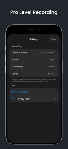 eCam: Dual Shot Camera Screenshot 3 of 3