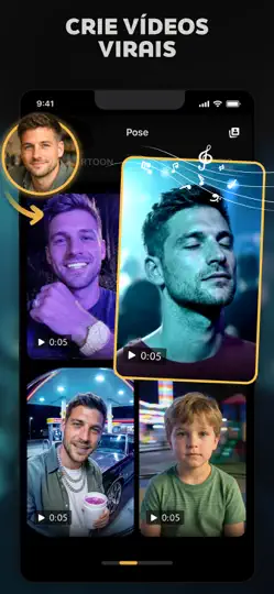 Captura de pantalla de Pose AI: Generador De Imágenes en iPhone 4