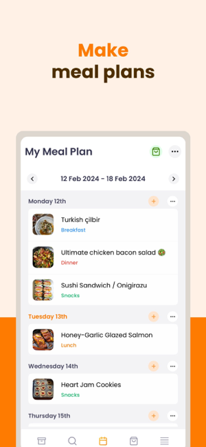 ‎ReciMe: Screenshot ng Recipe Manager