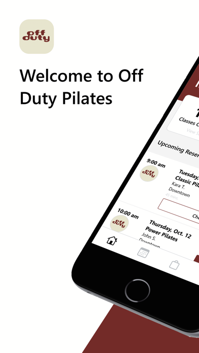 Off Duty Pilates Studio Screenshot 1 of 4