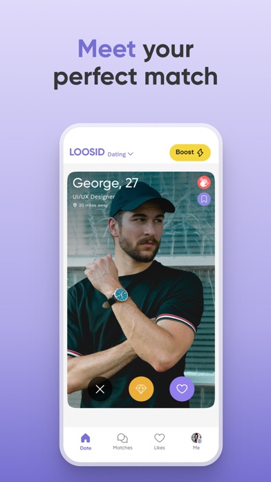 Loosid Sober Dating App Screenshot