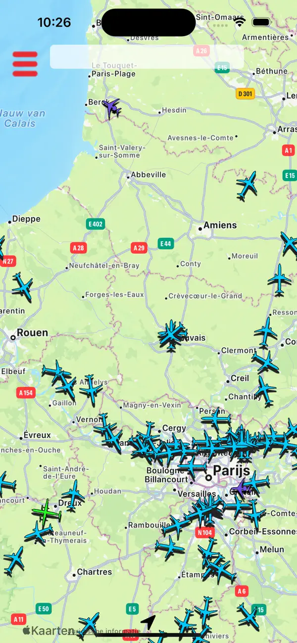 Screenshot #1 pour AirTraffic flight tracker