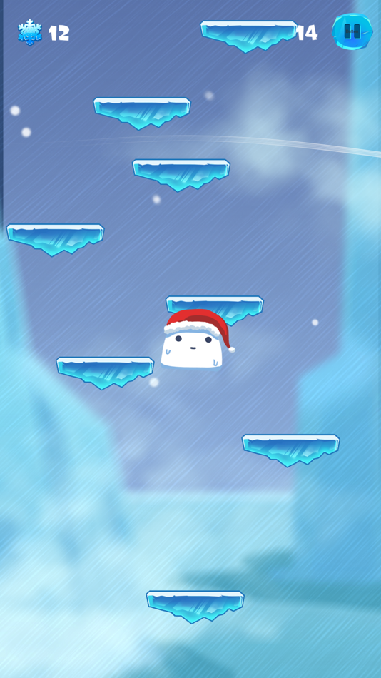 #4. SnowBounce! (iOS) 由: Adisoft Gaming Co., LTD