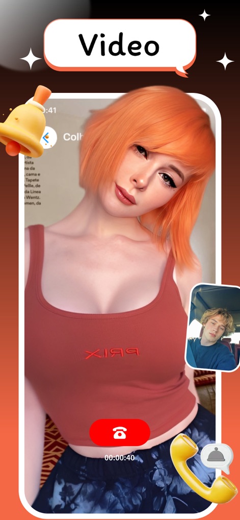 Viewr：Video Chat & Share Life - viewr-video-chat-call-screen