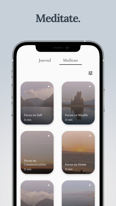 Luna Focus: Reflect & Grow Screenshot