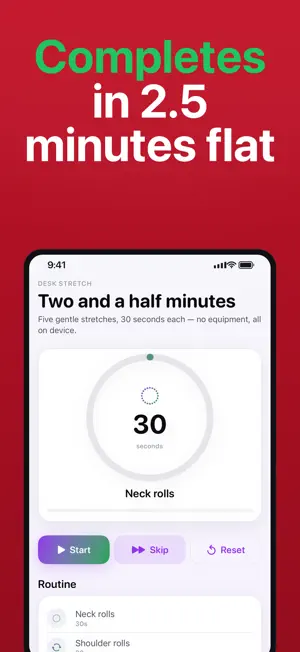 Desk Stretches - Mobility screenshot 4
