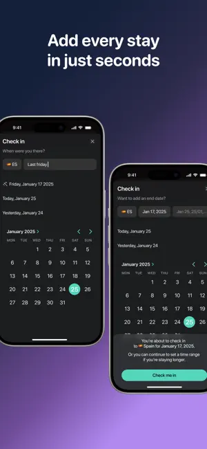 Expatly – Days Abroad Tracker screenshot 4