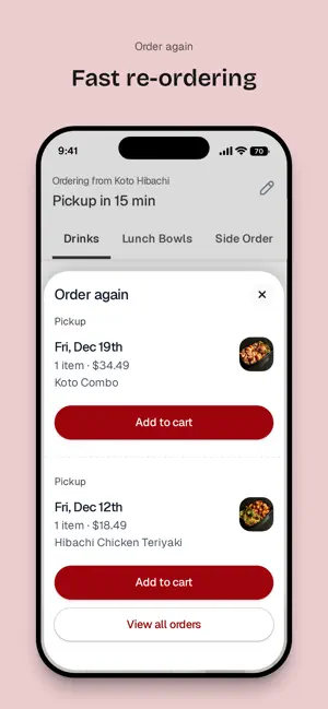 Koto Hibachi screenshot 4