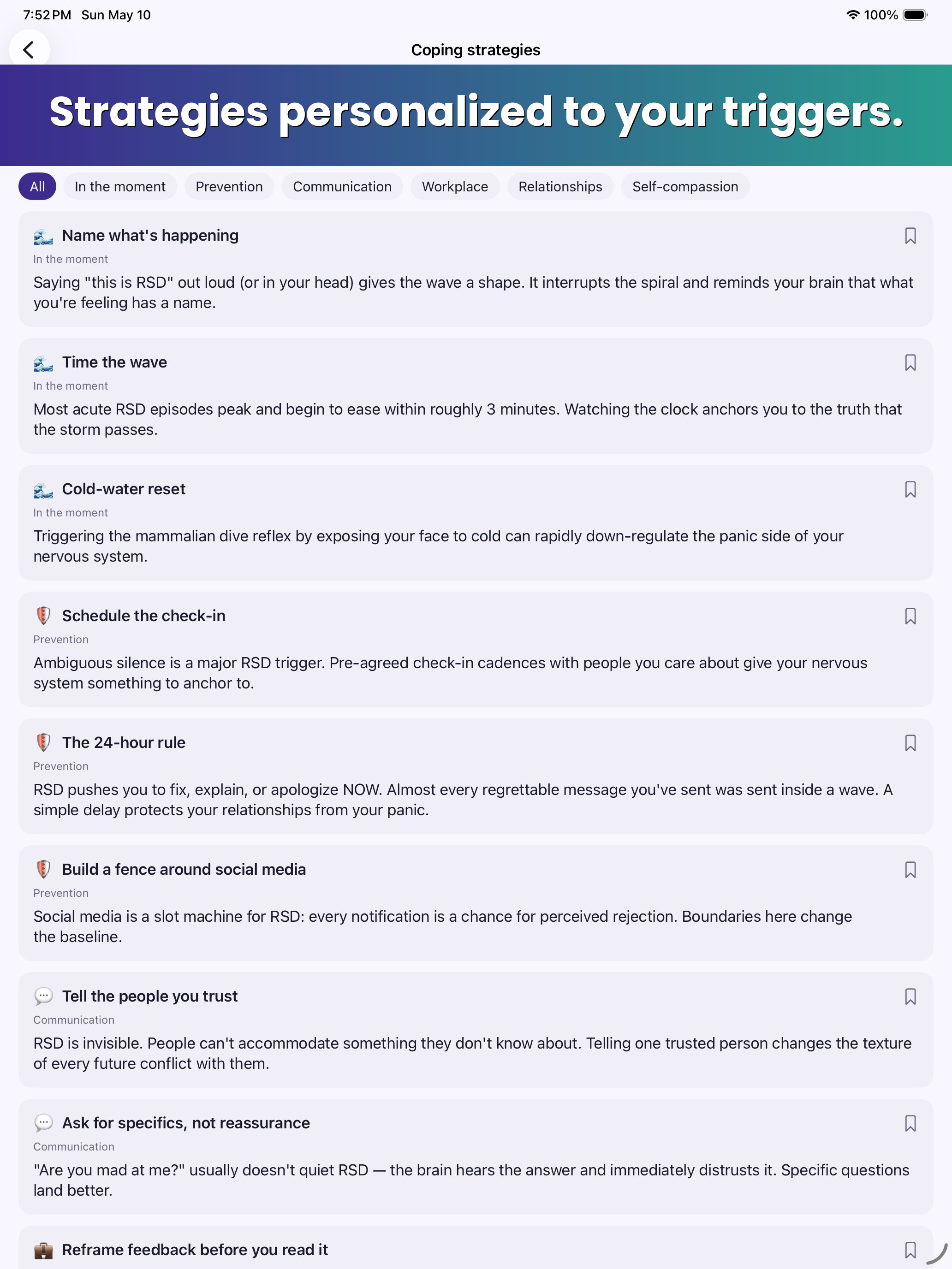 Felt: Rejection Sensitivity screenshot 15