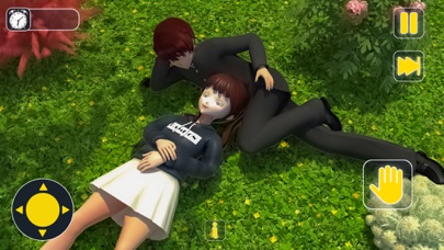 Anime High School Girl Love 3D Screenshot