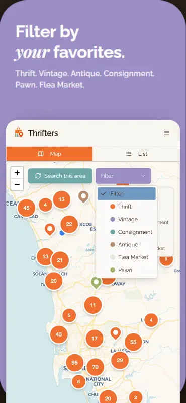 Thrifters: Find Thrift Shops screenshot 4 of 10