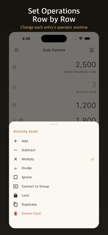 Sheet Calculator 3 Screenshot 2 of 5