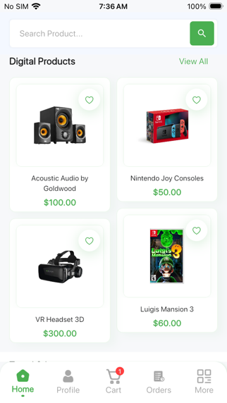 CaptinQ Marketplace screenshot