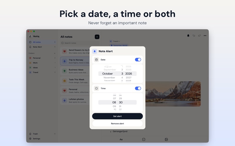 Notiq: Notes & Reminders screenshot 3