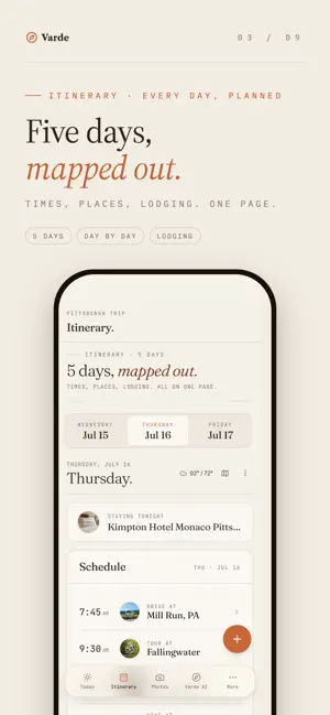 Varde - Trip Planner screenshot 3