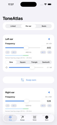 ToneAtlas screenshot