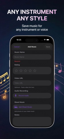 Reperto - Music Practice Log iPhone screenshot