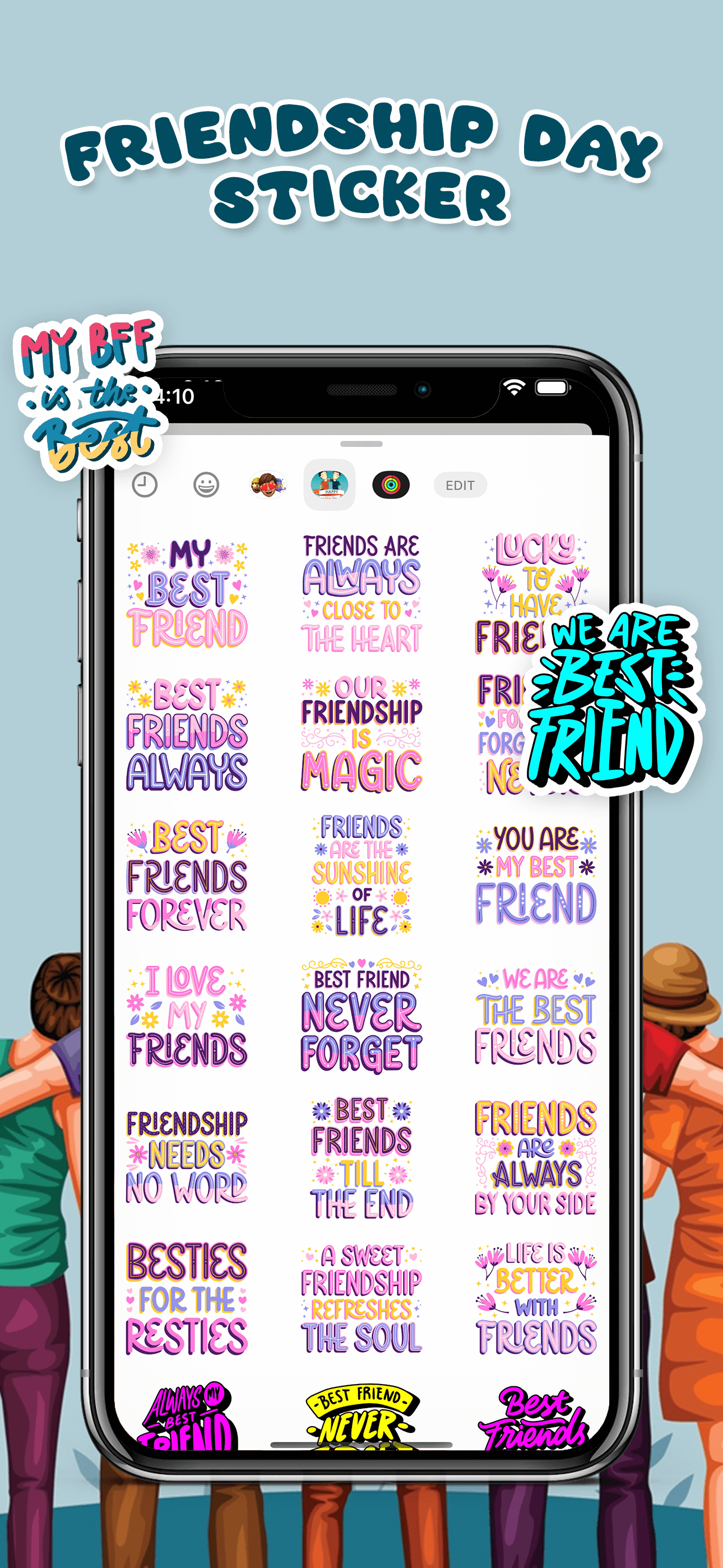 Friendship Day GIF Stickers screenshot 4
