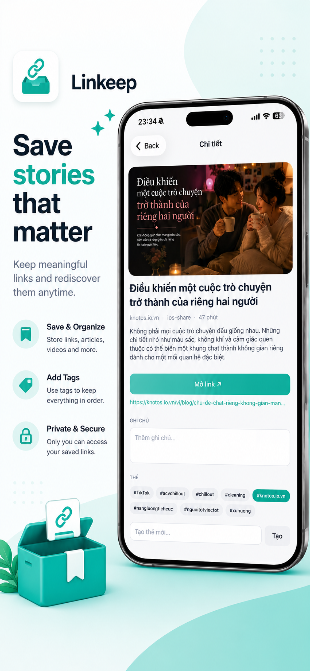 Linkeeper - Bookmark Saver screenshot 3