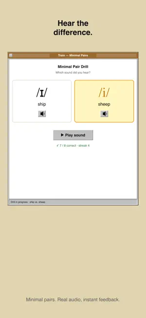 Phoneme: IPA Chart & Trainer screenshot 3