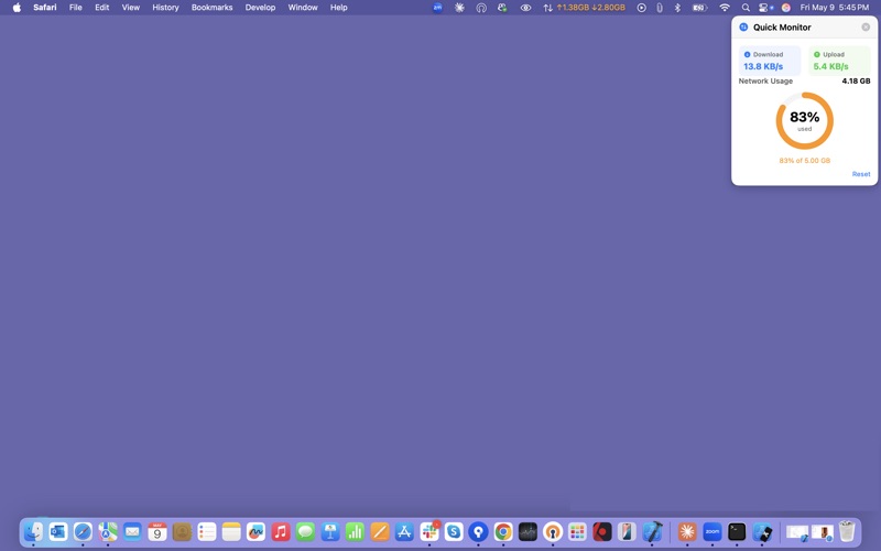 Screenshot #2 pour Internet Speed Meter
