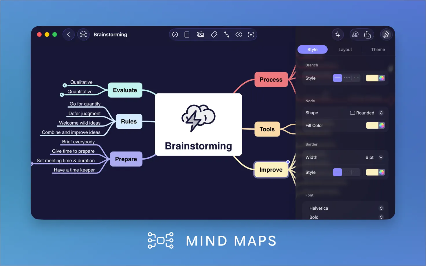 MindNode, App Store screenshot 2
