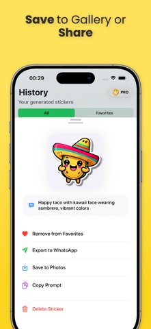 Wha+ Sticker - Text to Sticker screenshot