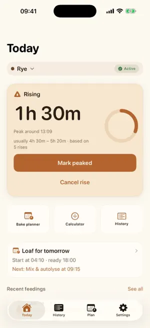 StarterLog: Sourdough Tracker screenshot 2