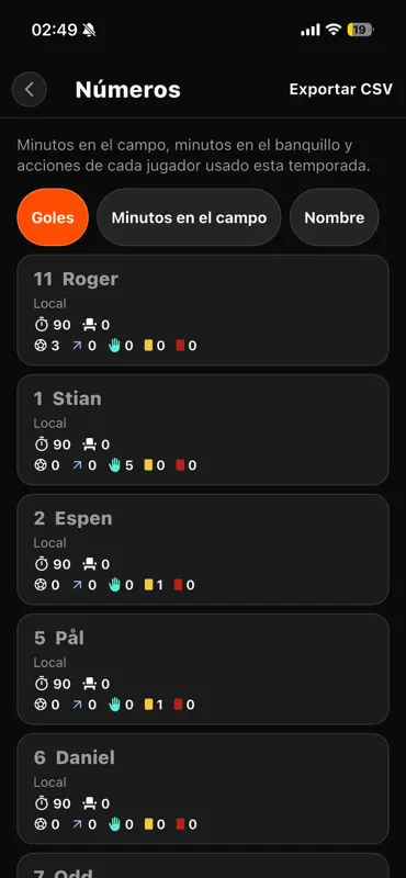 Sideline: Fútbol screenshot 6 of 6