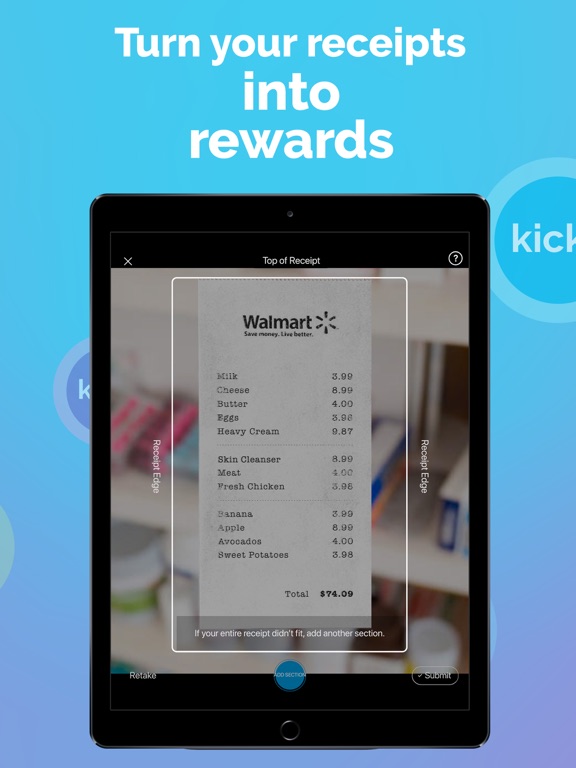 Shopkick: Rewards Sidekick iPad screenshot 5 - Shopping app