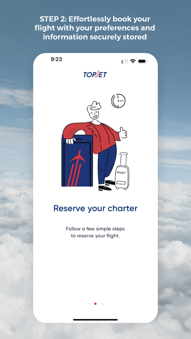 TopJet – Private Jet Charters Screenshot