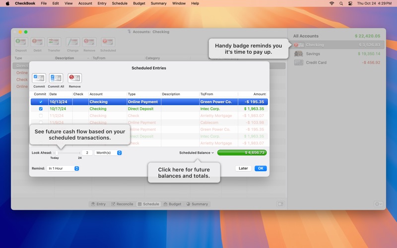 CheckBook 3 Screenshot
