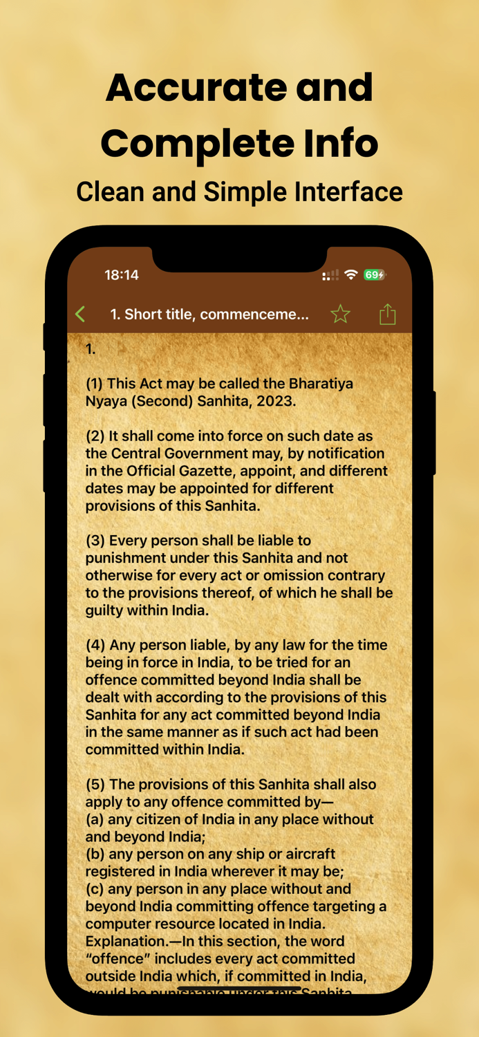 Bharatiya Nyaya Sanhita - BNS