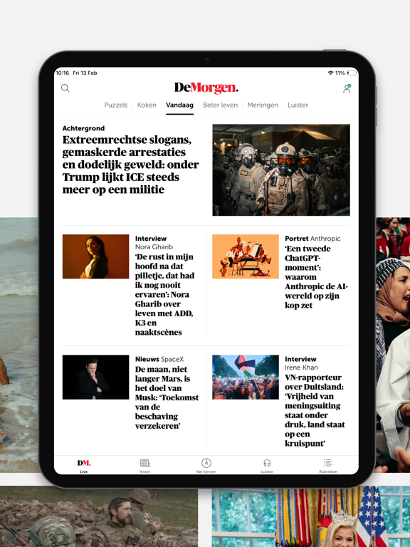 Screenshot #5 pour De Morgen - Nieuws
