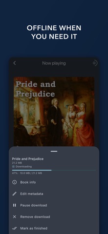Nightjar: Audiobook Player screenshot 4
