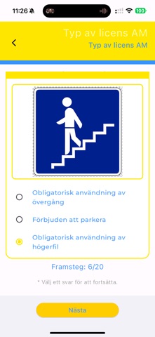 Körkorttesten - Körkort i SE iPhone screenshot