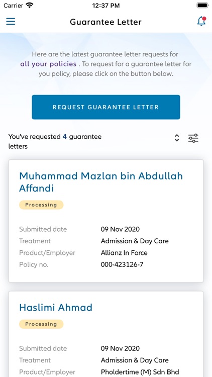 MyAllianz MY screenshot-4