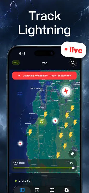 Lightning Tracker‎ screenshot 6 of 7