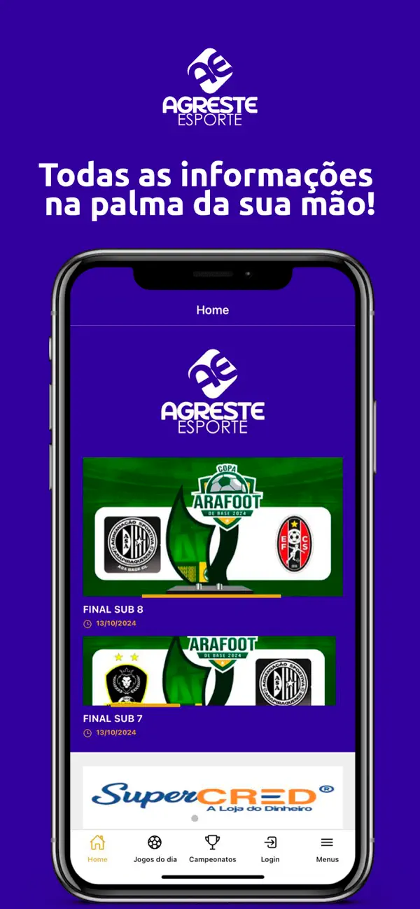 Screenshot #1 pour Agreste Esporte