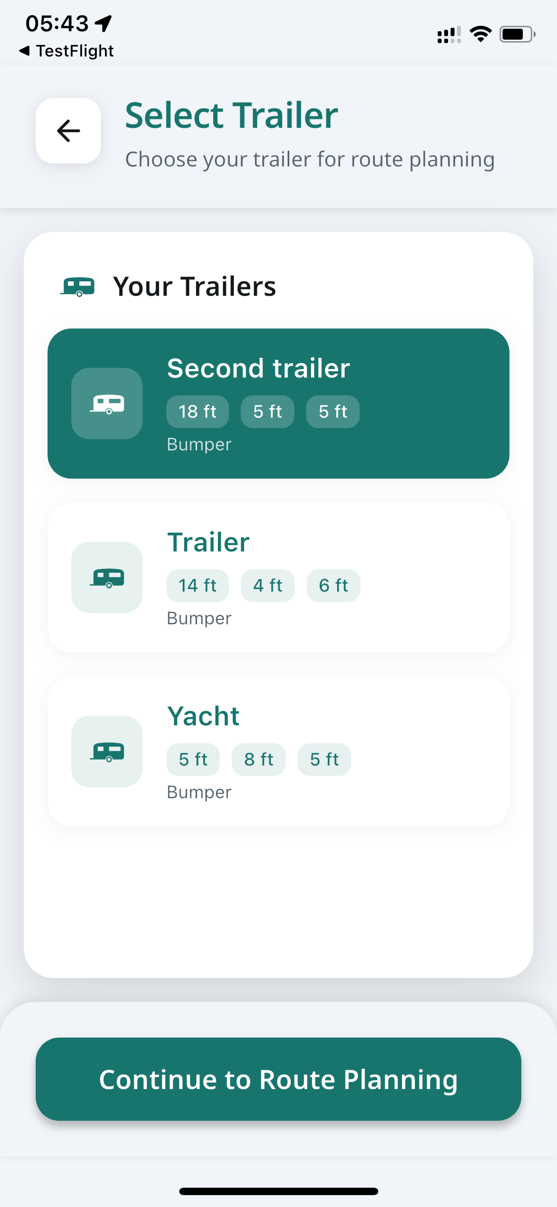 Smooth Trailering