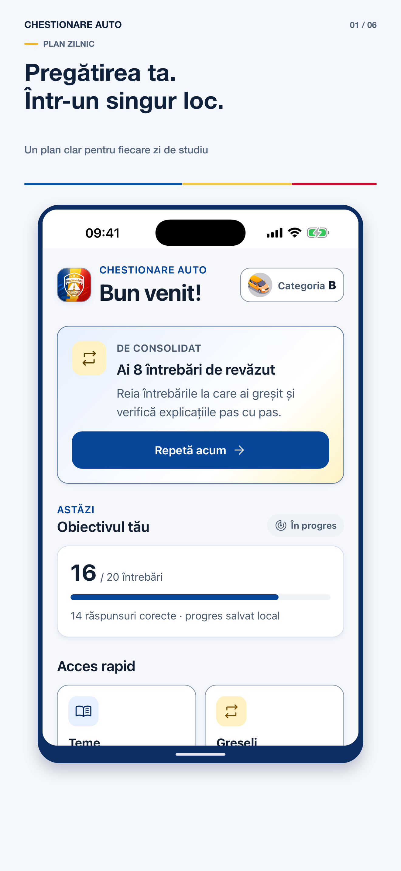 Chestionare Auto România 2026 screenshot 5