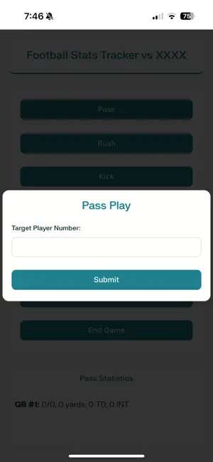 Football Stat Tracker Pro screenshot 4