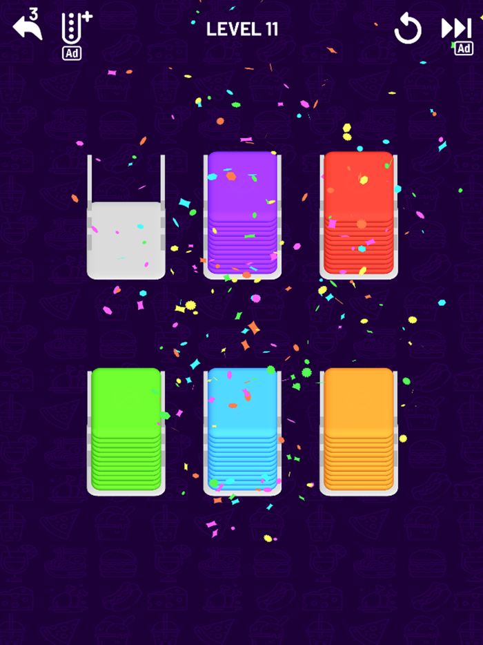 Card Shuffle Sort Puzzle