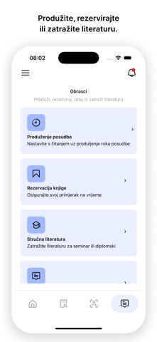Gradska knjižnica Rovinj app screenshot 2